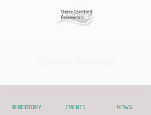 Tablet Screenshot of clarioniowa.com